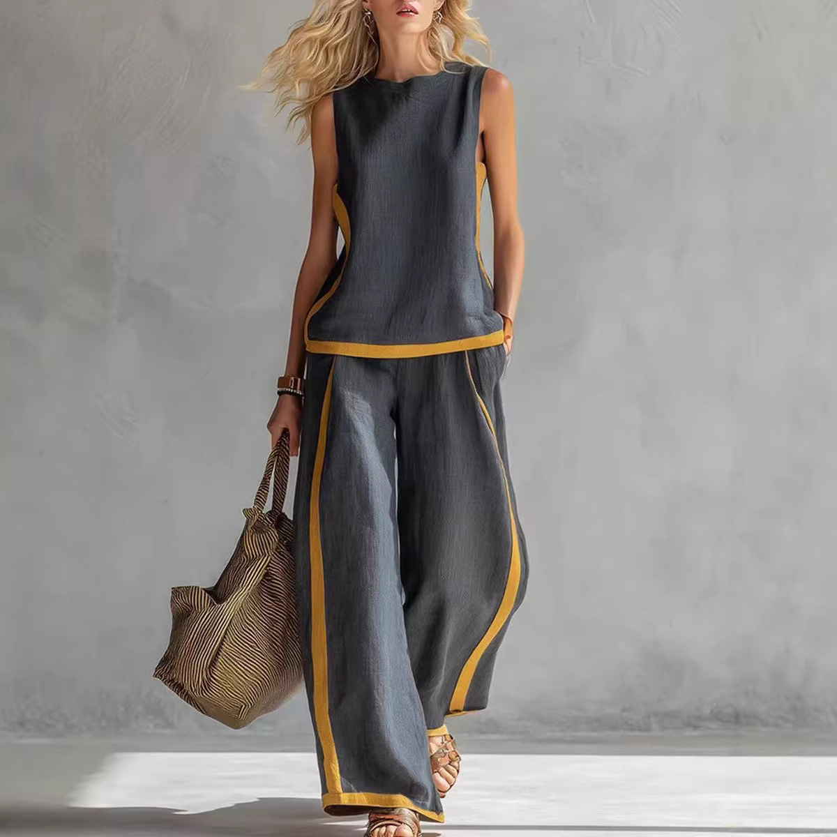 Linen Pant Wide - Conjuntos de Linho Femininos em 2