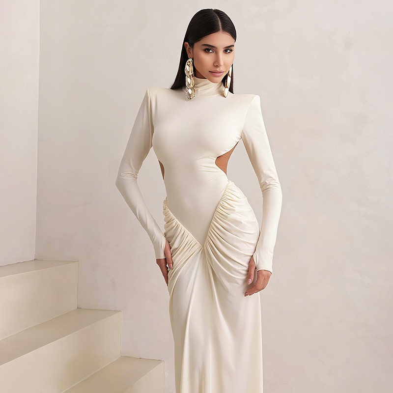 Vestido Longo Feminino Sem Cos - Maxi Dress Halter avaliação e preço