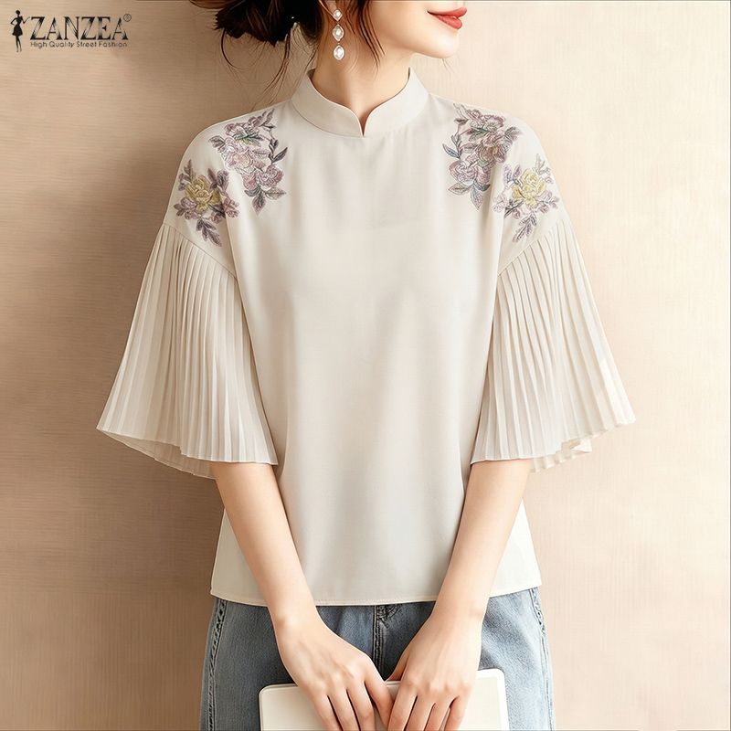 Blusa Feminina ZANZEA 2026 Est - Romper Floral Print avaliação e preço