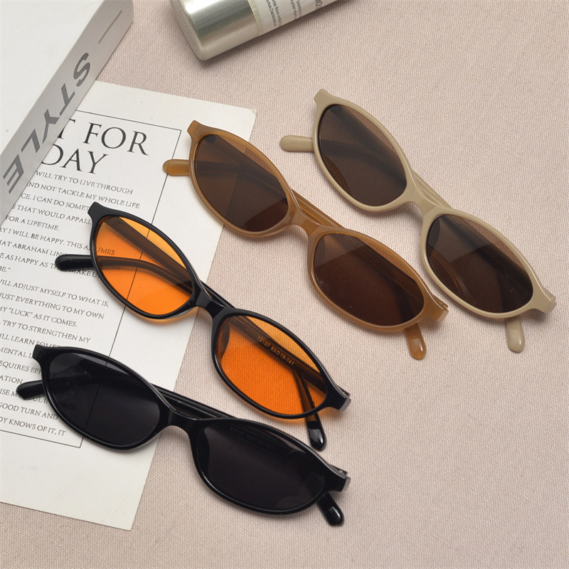 Novos Óculos de Sol Retro Oval - Sunglasses Cat Eye avaliação e preço