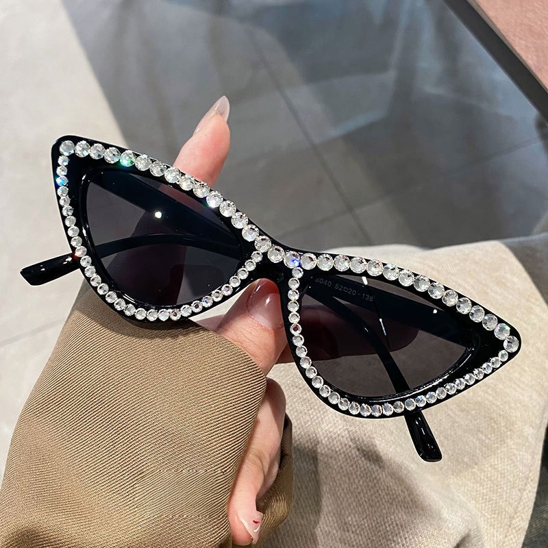 Vintage de luxo olho de gato ó - Sunglasses Cat Eye avaliação e preço