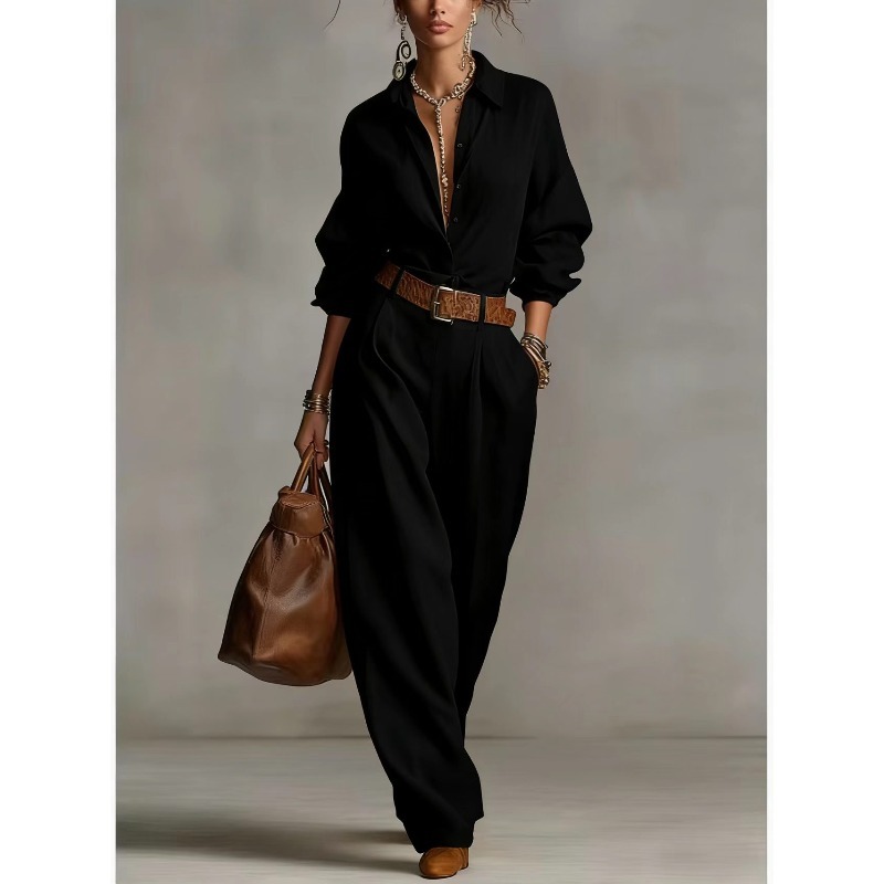 Conjunto de Calças de Linho e  - Linen Pant Wide avaliação e preço