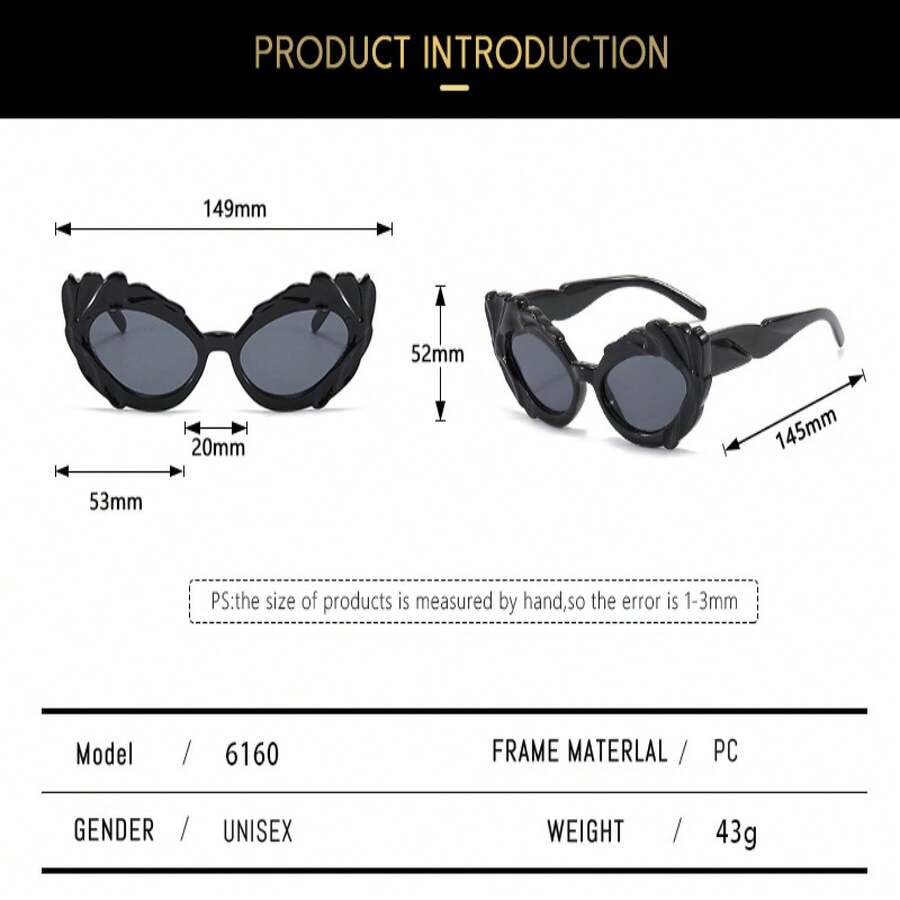 1 Par de Óculos Femininos de A - Sunglasses Cat Eye avaliação e preço