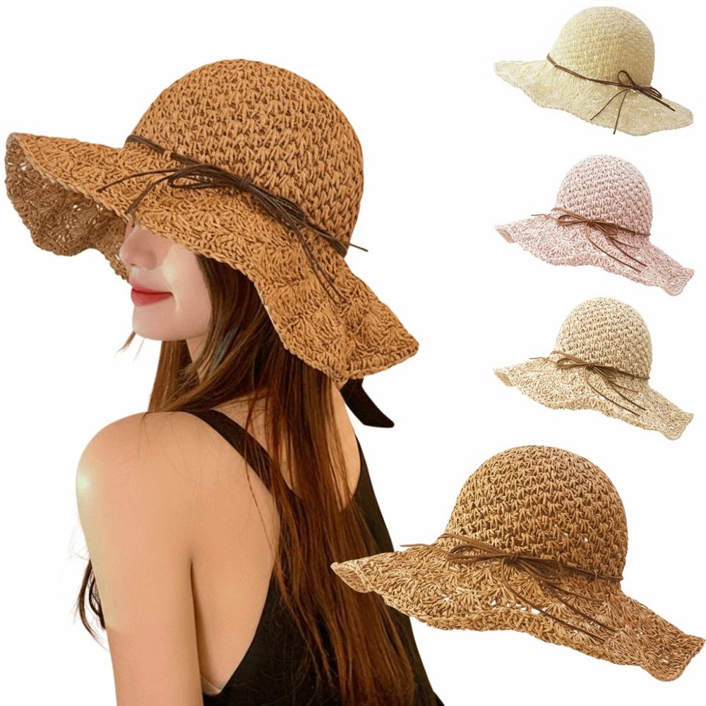 Chapéu de Palha de Crochê Arte - Hat Floppy Wide avaliação e preço