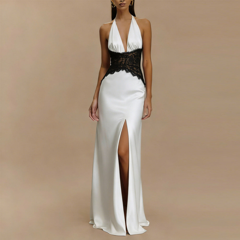 Vestido Maxi Sexy Rosa de Ceti - Maxi Dress Halter avaliação e preço