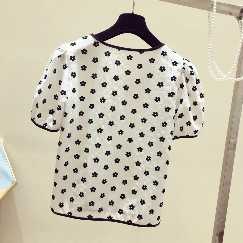Blusa Feminina de Algodão com  - Romper Floral Print avaliação e preço